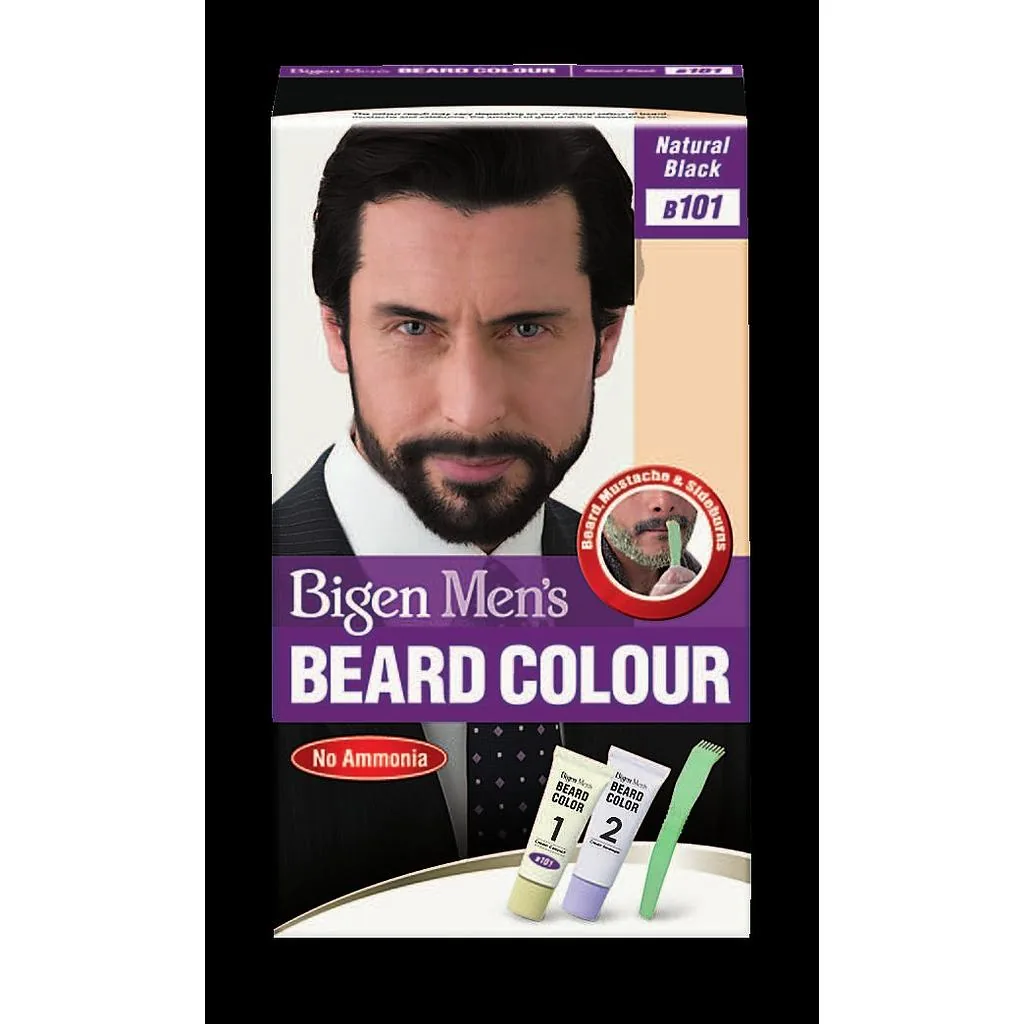 [20291] Bigen Tinta para barba preto natural BMB101 40 g