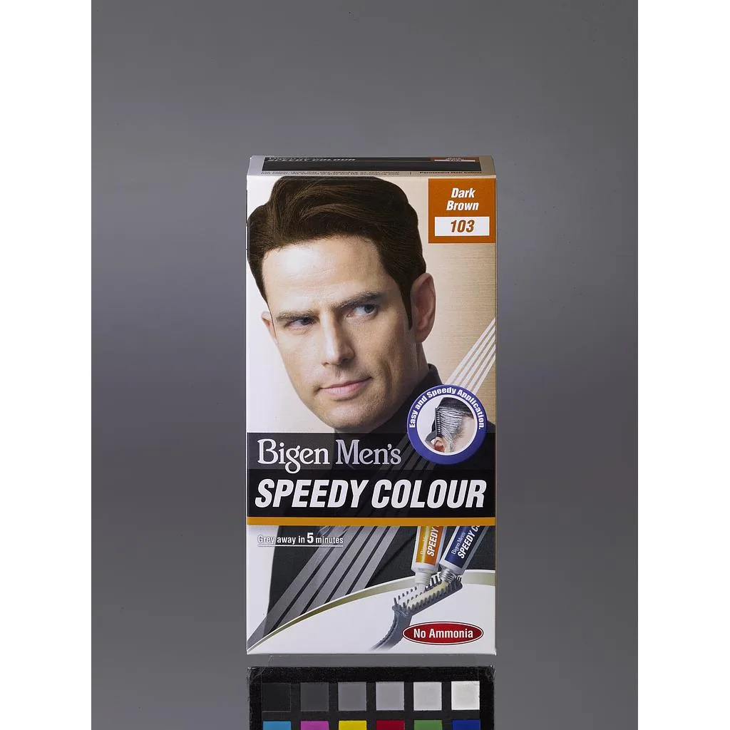 [20296] Bigen Men Speedy Tinta capilar castanho escuro BMS103 80 g
