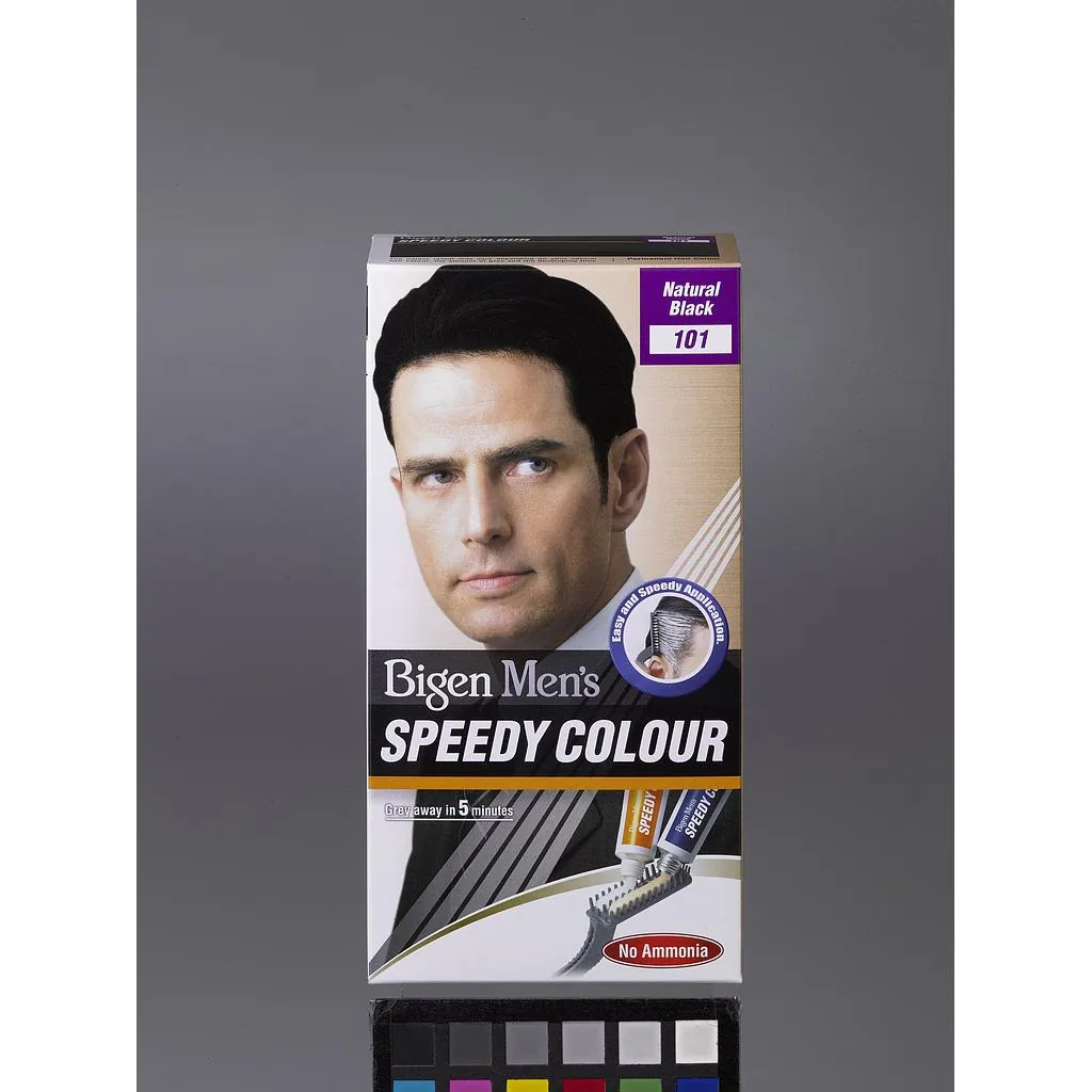 [20297] Bigen Men Speedy Tinta capilar preto natural BMS101 80 g