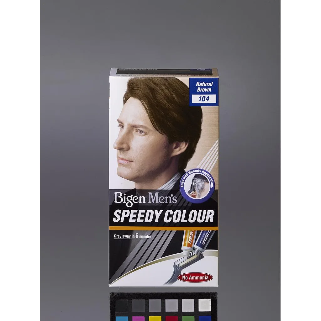 [20396] Bigen Men Speedy Tinta capilar castanho natural BMS104 80 g