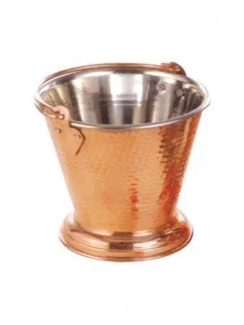 [14079] Copper Bottom Balti 1 porção – Recipiente para servir caril
