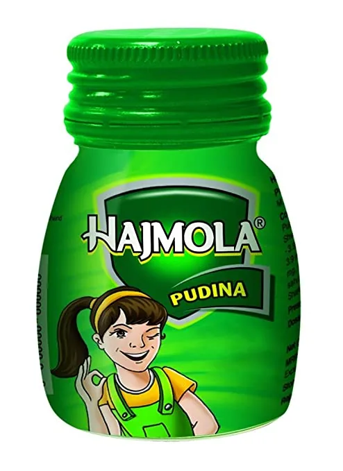 [20279] Dabur Hajmola Pudina 120 Tablets – Mint Digestive Tablets