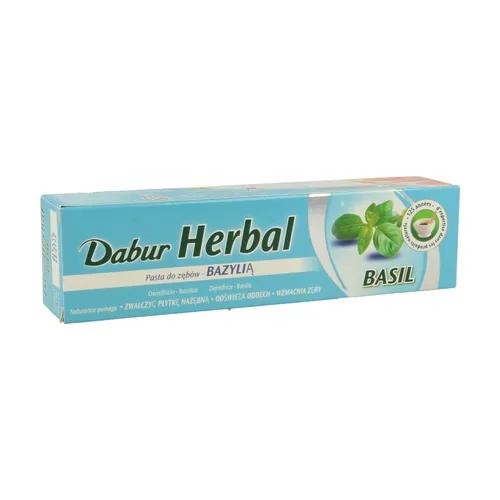 [20065] Dabur Pasta de dentes de manjericão 100 ml