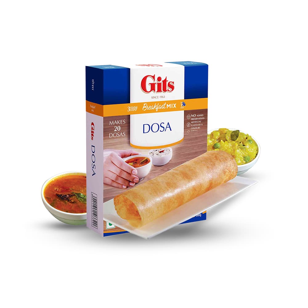 [27025] Gits Dosa Mix 500 g – Rice and Lentil Crepes