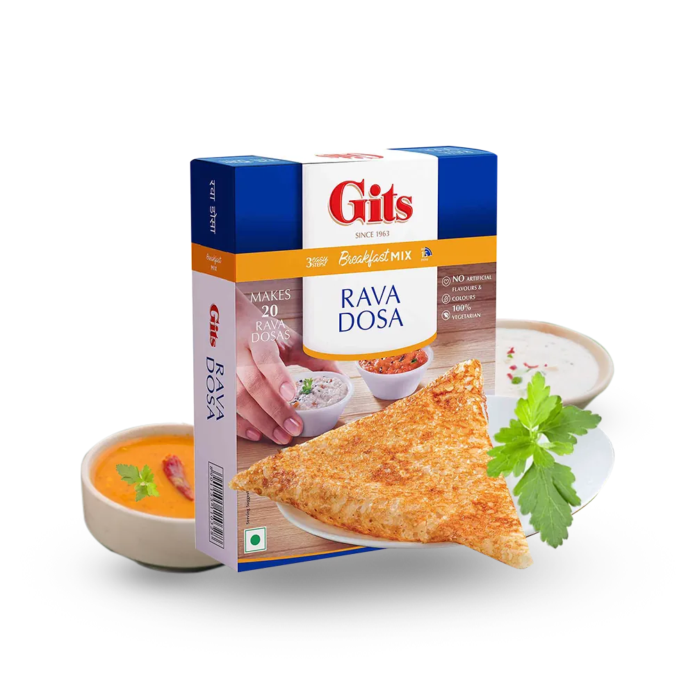 [27048] Gits Rava Dosai Mix 200 g – Preparado para crepes de sêmola