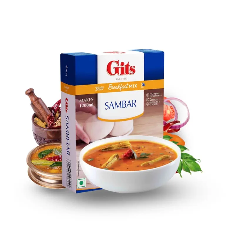 [12631] Gits Sambar Mix 100 g – Lentil and Vegetable Stew
