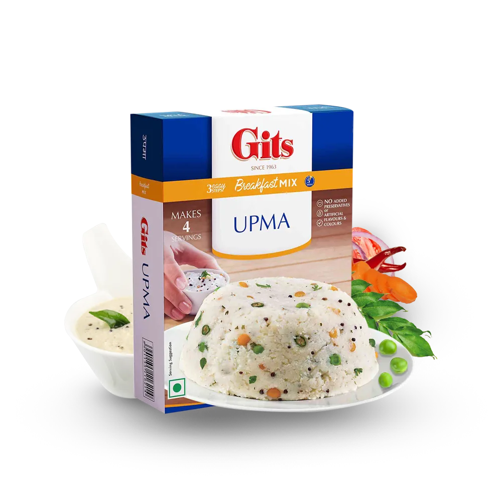 [12634] Gits Upma Mix 200 g – Savory Semolina
