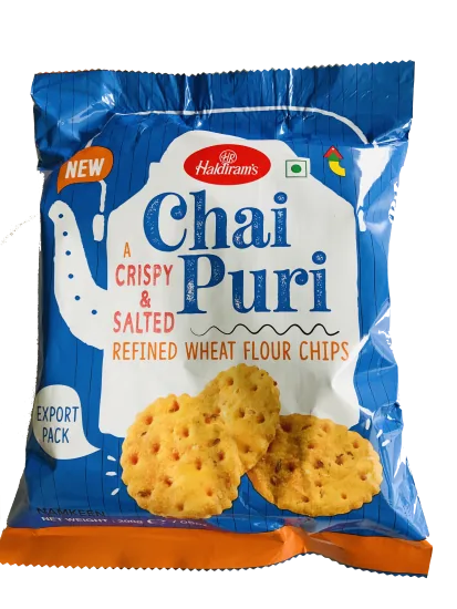 [16216] Haldiram Chai Puri 200 g – Bolachas salgadas para o chá