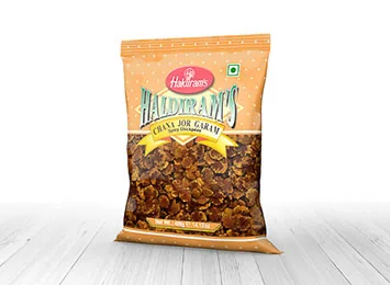 [16259] Haldiram Chanajor Garam 200 g – Spicy Flattened Chickpeas