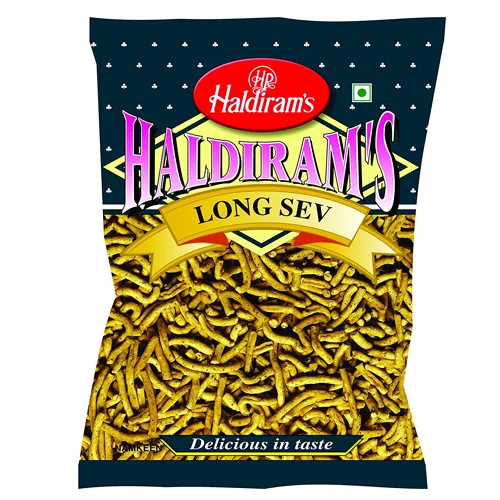 [16283] Haldiram Long Sev 200 g – Palitos longos estaladiços de grão