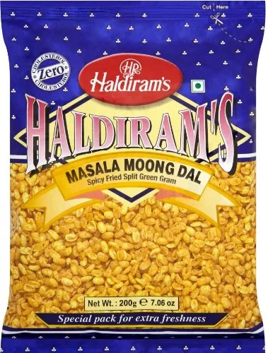 [16271] Haldiram Moong Dal Masala 200 g – Feijão-mungo frito condimentado
