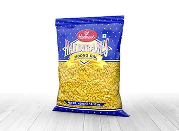 [16272] Haldiram Moong Dal Plain 200 g – Feijão-mungo frito salgado
