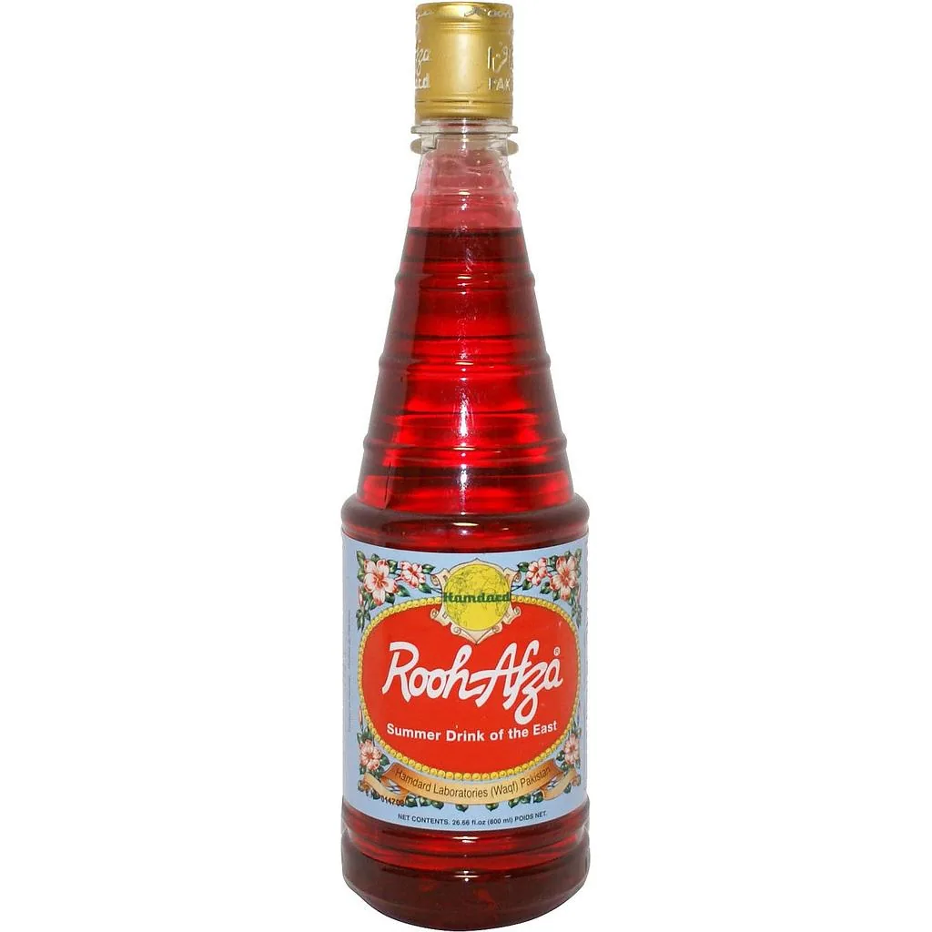 [17020] Hamdard Rooh Afza 800 ml – Xarope concentrado de rosa