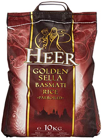 [10628] Heer Arroz Basmati Golden Sella 10 kg