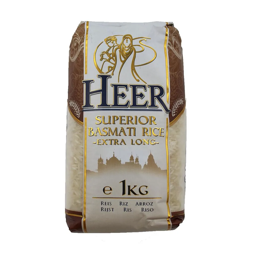 [10689] Heer Arroz Basmati Grão Longo 1 kg