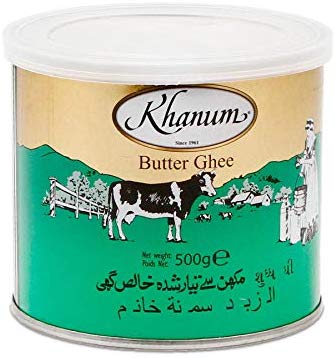 [18150] Khanum Ghee de manteiga 500 g – Manteiga clarificada