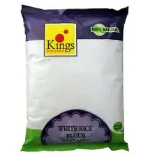 [21301] Kings Farinha de arroz branco 1 kg