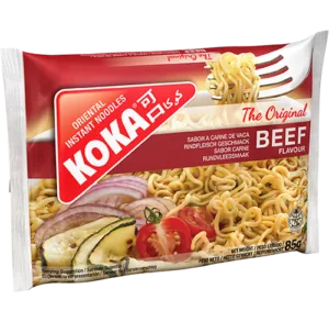 [27120] Koka Noodles instantâneos sabor vaca 85 g