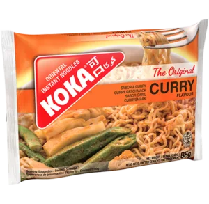 [27122] Koka Noodles instantâneos sabor caril 85 g