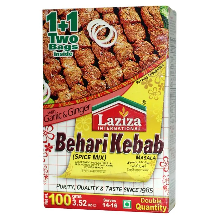 [21829] Laziza Behari Kebab 100 g – Especiarias para kebab
