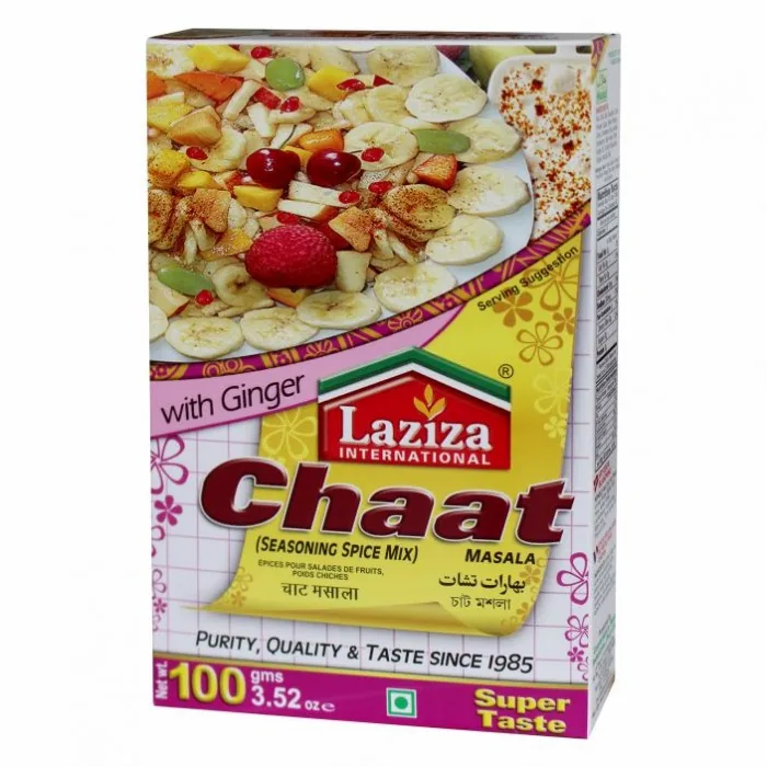 [21607] Laziza Chaat Masala 100 g – Tangy Spice Mix