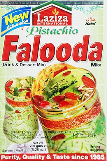 [21802] Laziza Falooda Pistachio 200 g – Dessert Mix