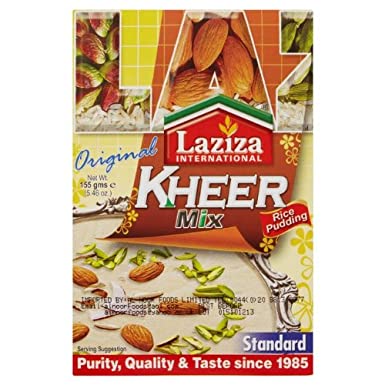 Laziza Kheer clássico 155 g – Preparado de arroz doce
