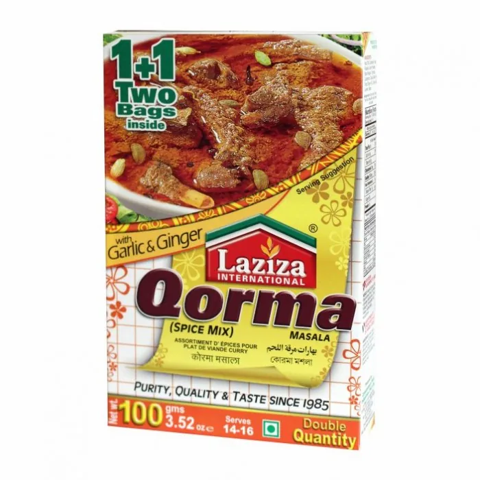 [21667] Laziza Qorma Mix 100 g – Especiarias para caril korma