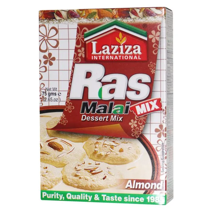 [21647] Laziza Rasmalai Almond 75 g – Milk Dessert Mix