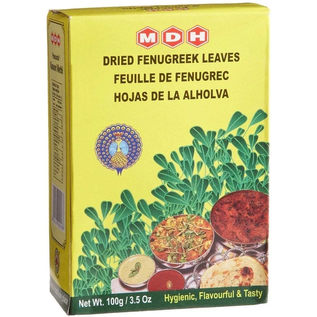 [12980] MDH Kasuri Methi Leaves 100 g – Dried Fenugreek