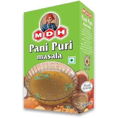 [12992] MDH Pani Puri Masala 100 g – Especiarias para água de pani puri