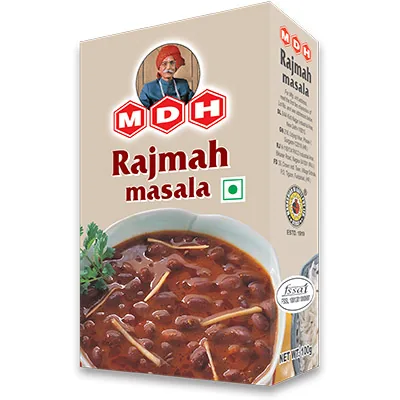 [12996] MDH Rajmah Masala 100 g – Especiarias para caril de feijão vermelho
