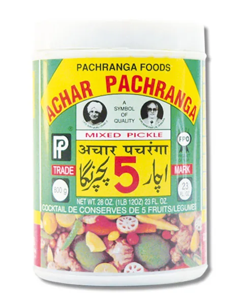 [13560] Pachranga Foods Pickle misto (frasco de plástico) 800 g