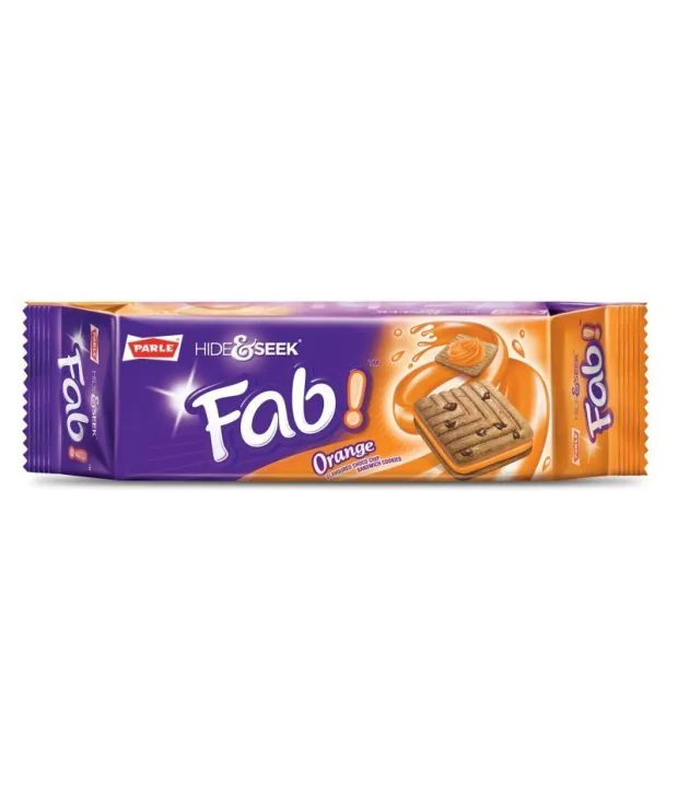 [27063] Parle Hide & Seek Fab Orange Biscuits 112 g