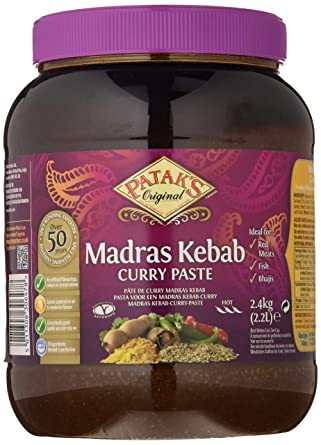 [13618] Patak Pasta de caril Madras 2400 g