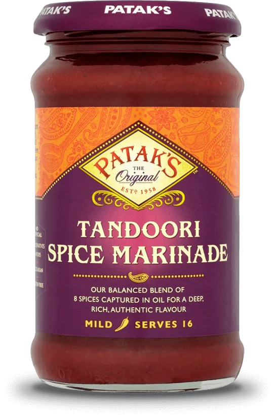 [13622] Patak Pasta Tandoori 250 ml – Marinada de especiarias