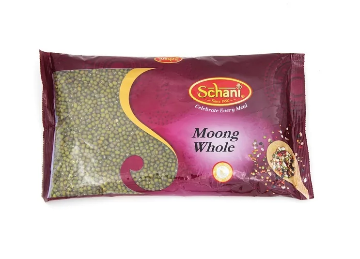 Schani Moong inteiro 2 kg – Feijão-mungo inteiro