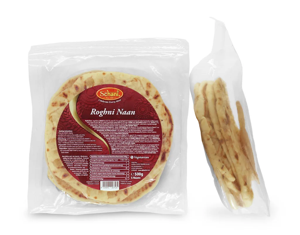 [16485] Schani Rogani Naan Plain 5 pcs