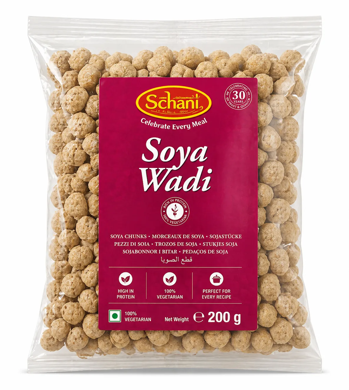 [21372] Schani/Kings Pedaços de soja 200 g