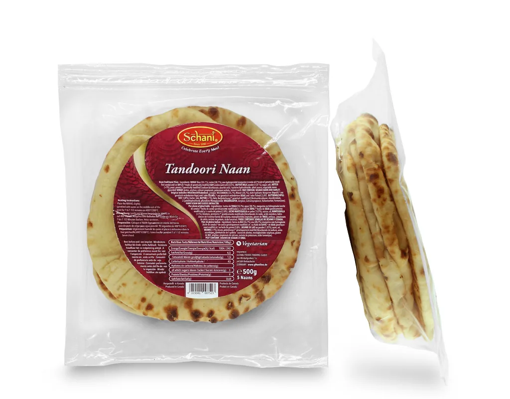 [16484] Schani Tandoori Naan Plain 5 pcs