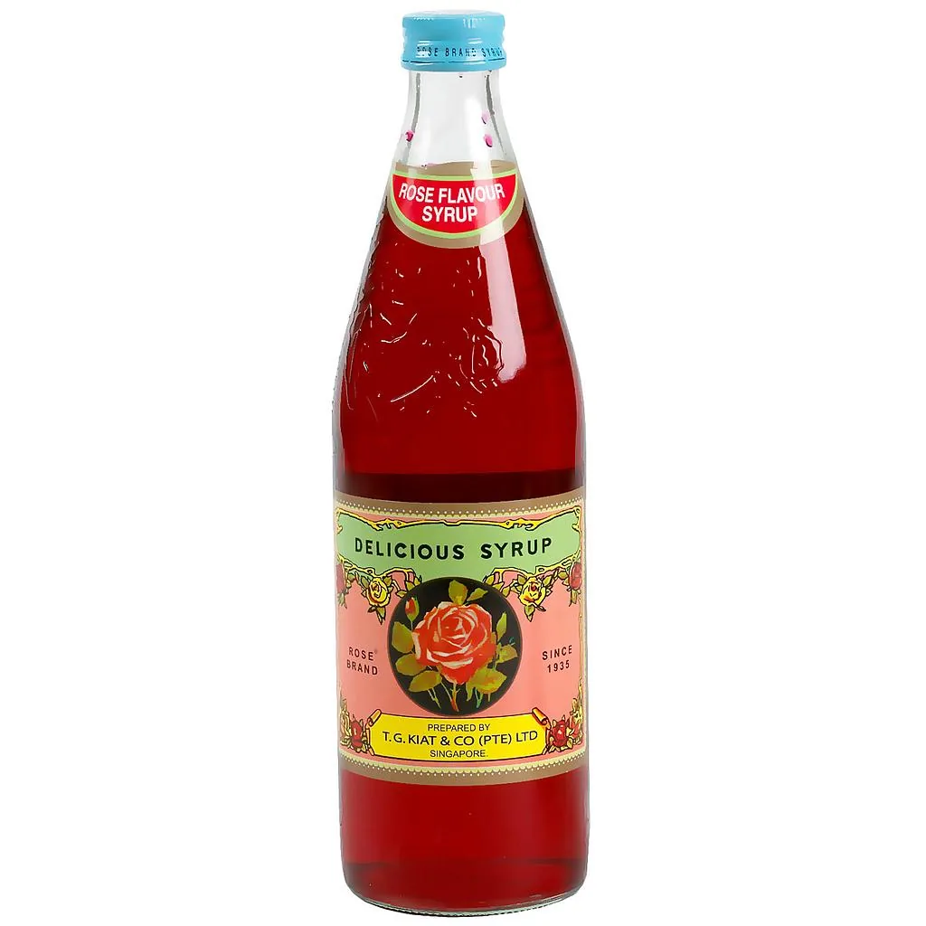 [10111] T.G. Kiat Rose Syrup 750 ml