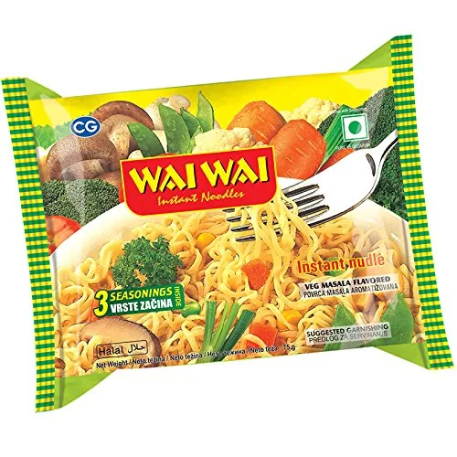 [27139] Wai Wai Massa instantânea sabor legumes 75 g