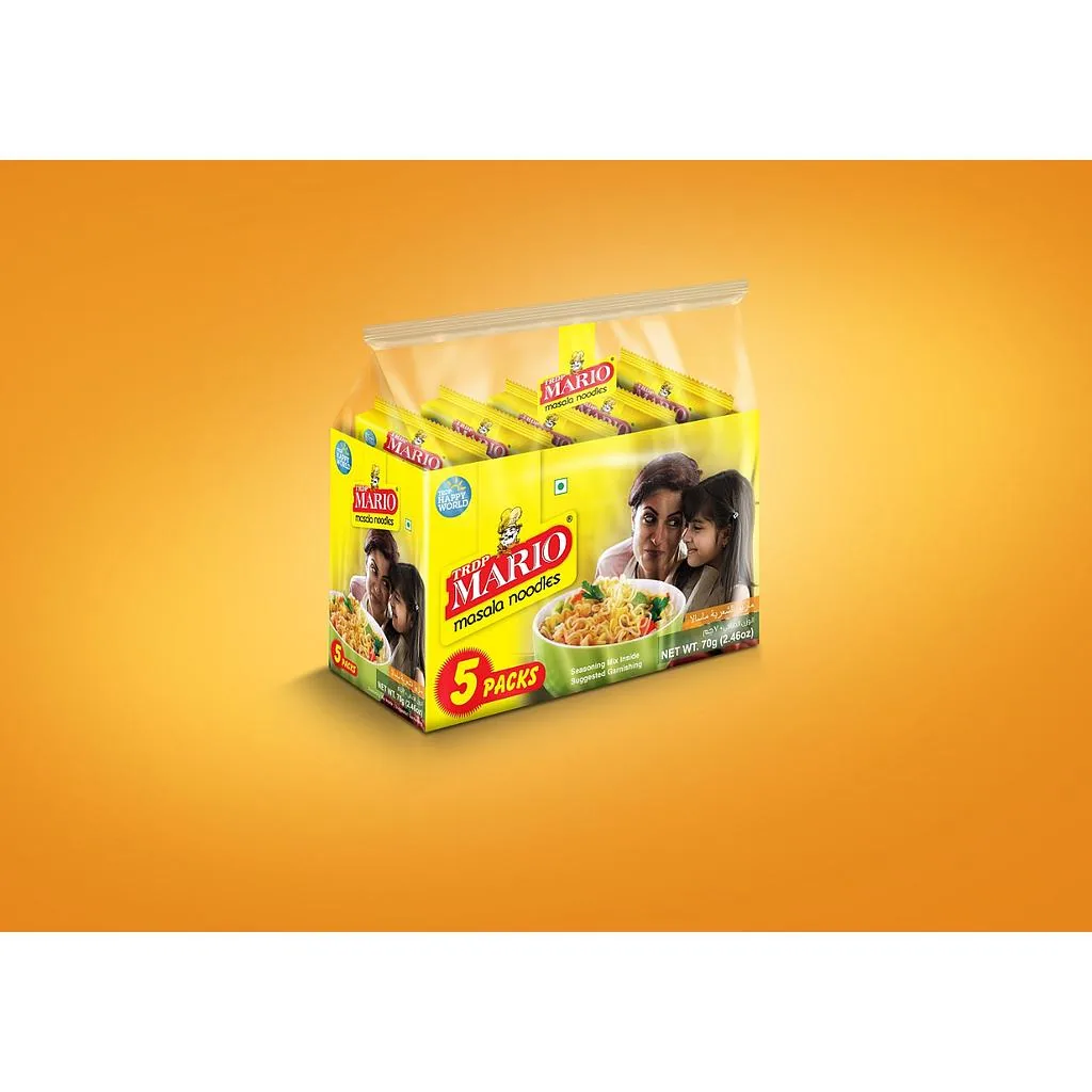 [IF3541] Mario Massa instantânea Masala 5 pcs