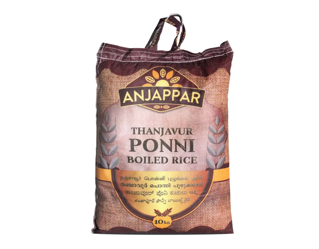 [IF3671] Anjappar Arroz Ponni Thanjavur Vaporizado 10 kg