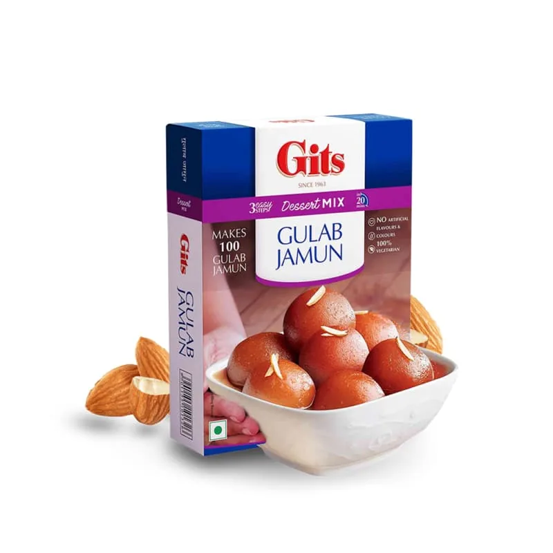 [IF3703] Gits Gulab Jamun Mix 500 g – Preparado para doce Indiano
