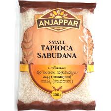 [IF3708] Anjappar Sabudana 300 g – Pérolas de tapioca pequenas