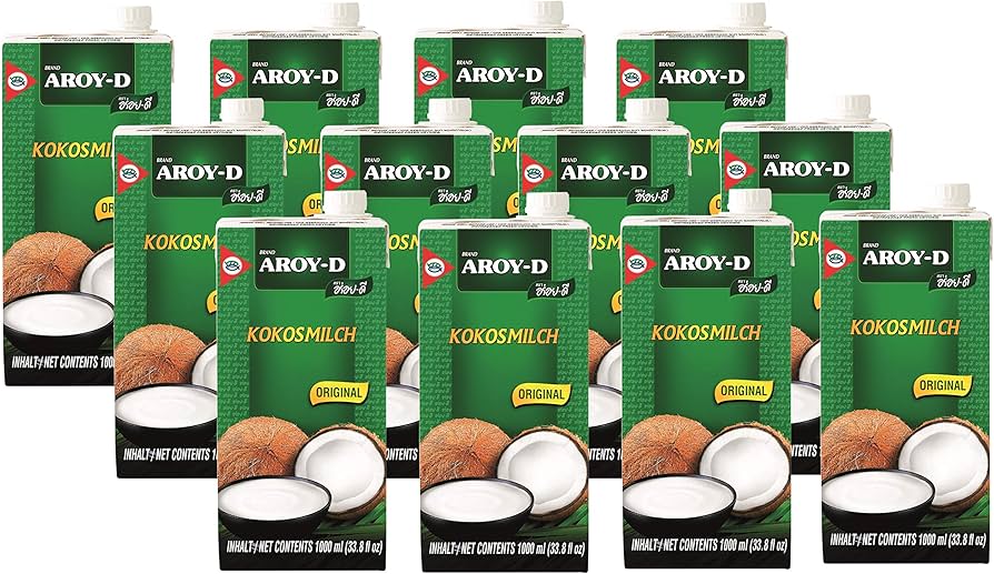 [IF3773] Aroy-D Coconut Milk 12 x 1 L