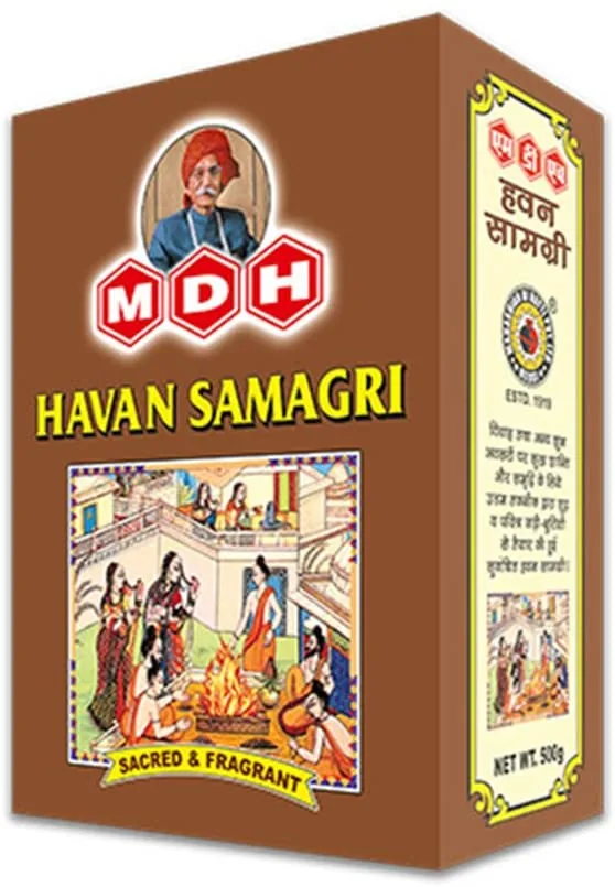 [IF3848] MDH Hawan Samagri 200 g – Herbal Mix for Fire Ritual