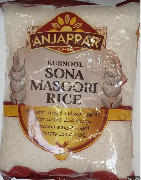[IF3967] Anjappar Sona Masoori Rice Kurnool 5 kg