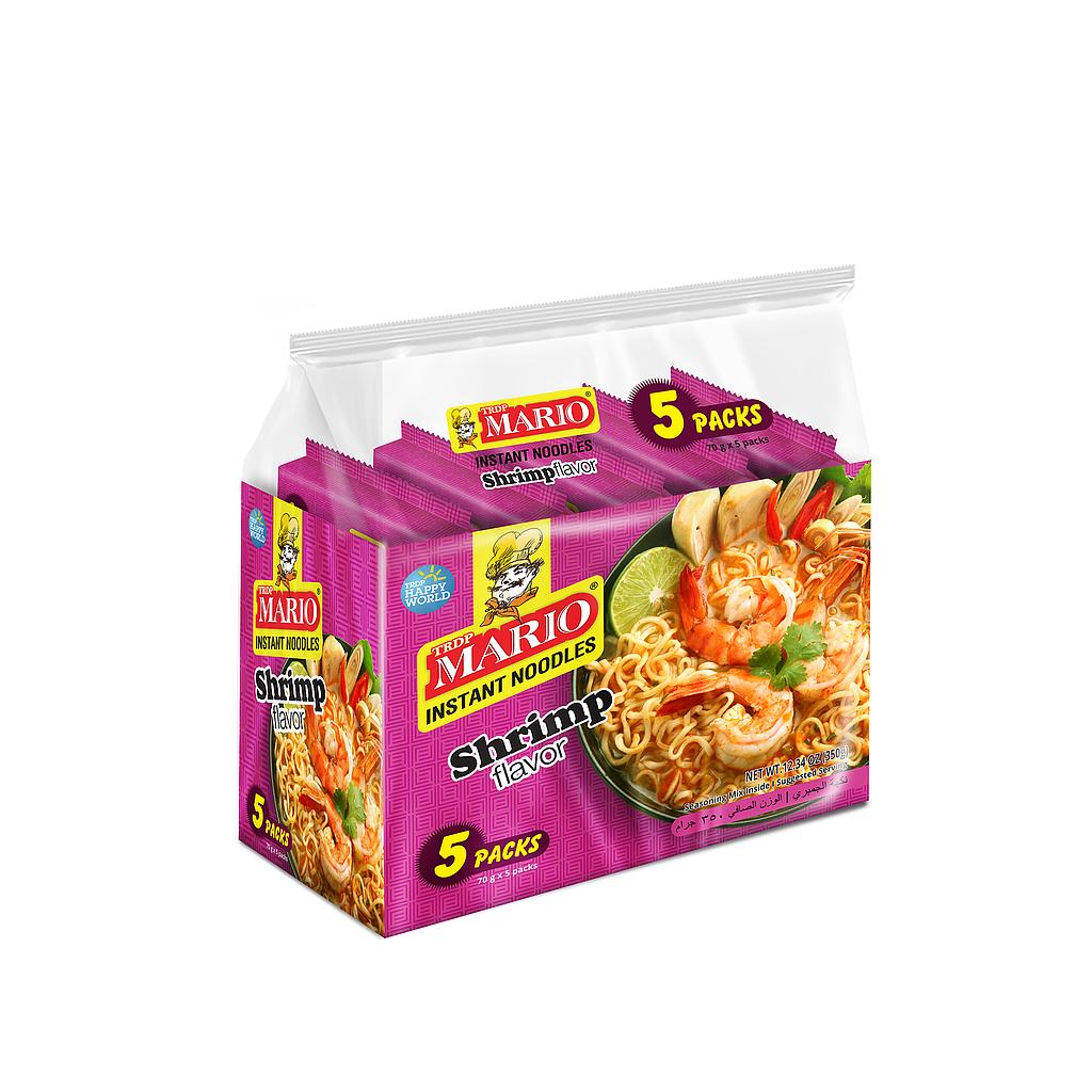 [IF3970] Mario Massa instantânea sabor camarão 5 x 85 g